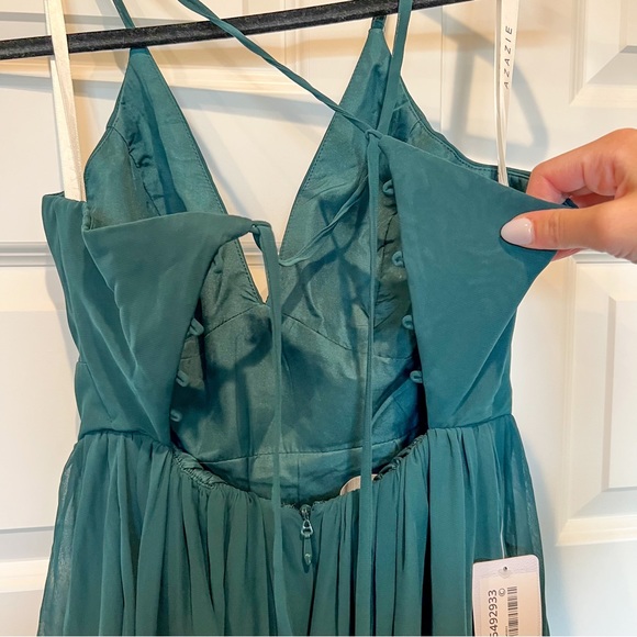 Azazie Aida in Pine - Picture 8 of 9